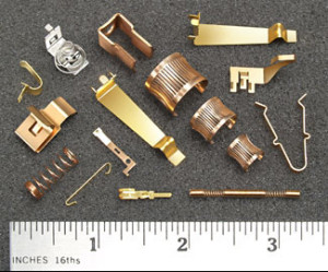 BECU - beryllium cooper contacts and springs